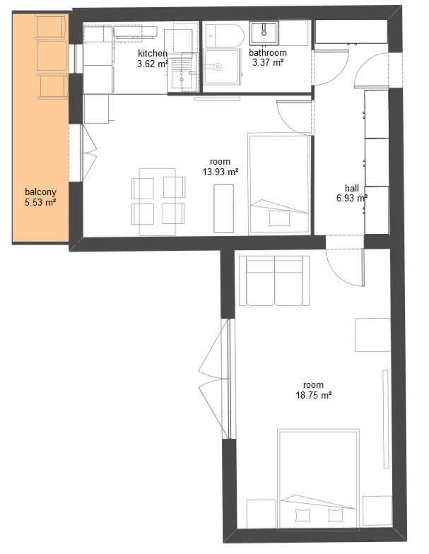 Sopot Seaside Apartment ภายนอก รูปภาพ